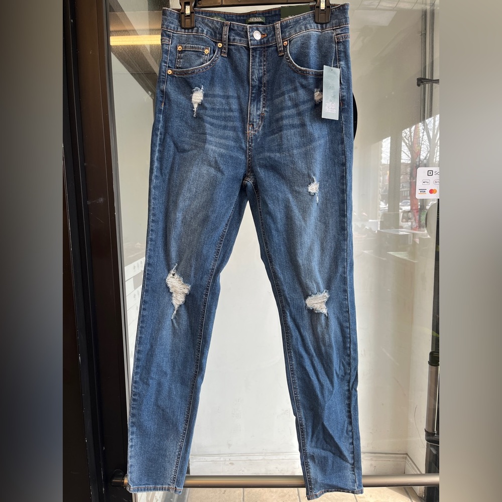 Highest rise skinny jeans